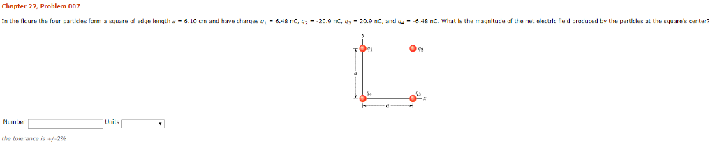 Solved Chapter 22, Problem 007 In the figure the four | Chegg.com