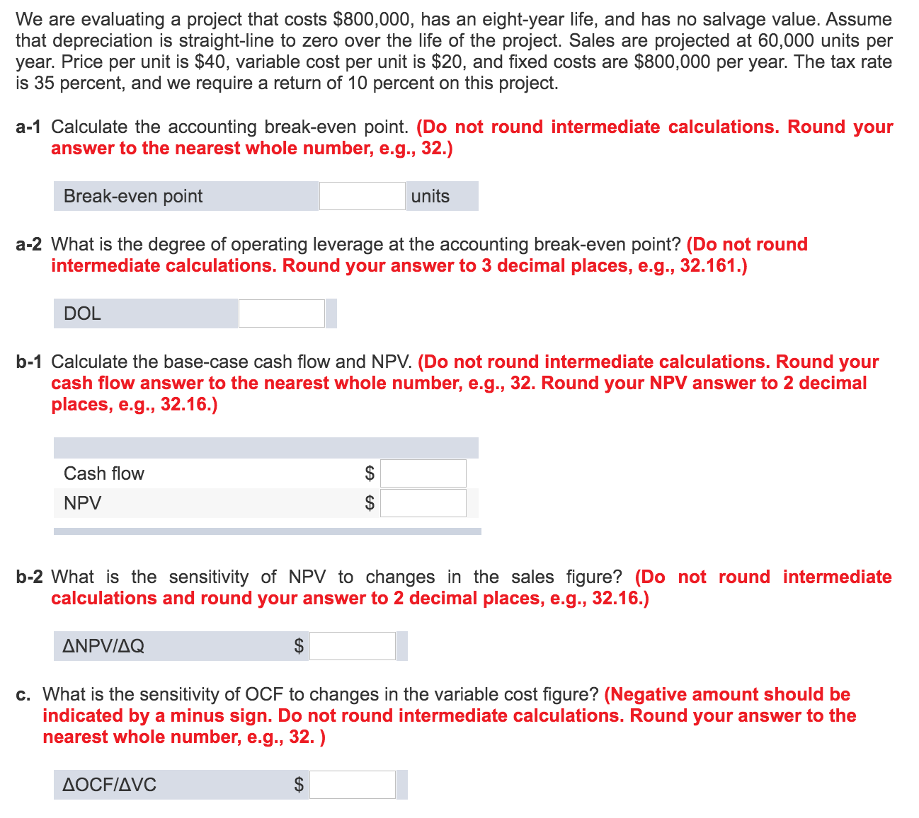 solved-we-are-evaluating-a-project-that-costs-800-000-has-chegg