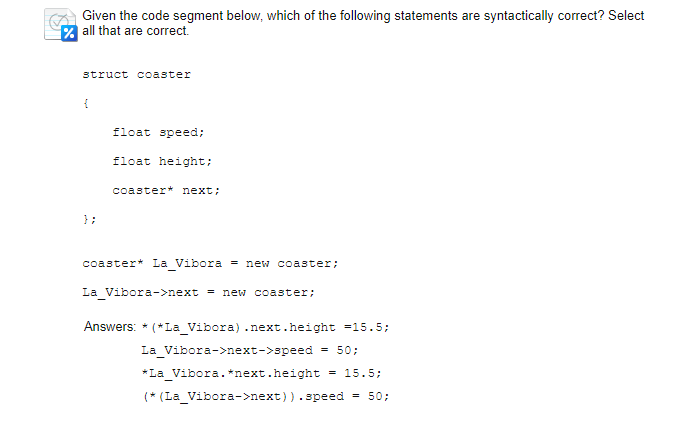 Solved Given the code segment below, which of the following | Chegg.com