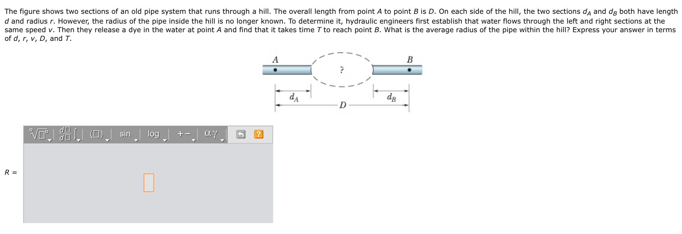 Solved The Figure Shows Two Sections Of An Old Pipe System Chegg Com   PhprcXHs4 