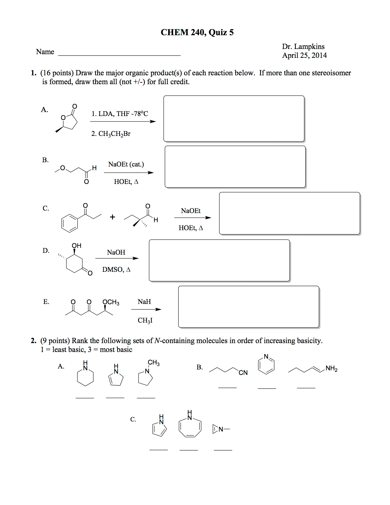 Solved Draw the major organic product(s) of each reaction | Chegg.com