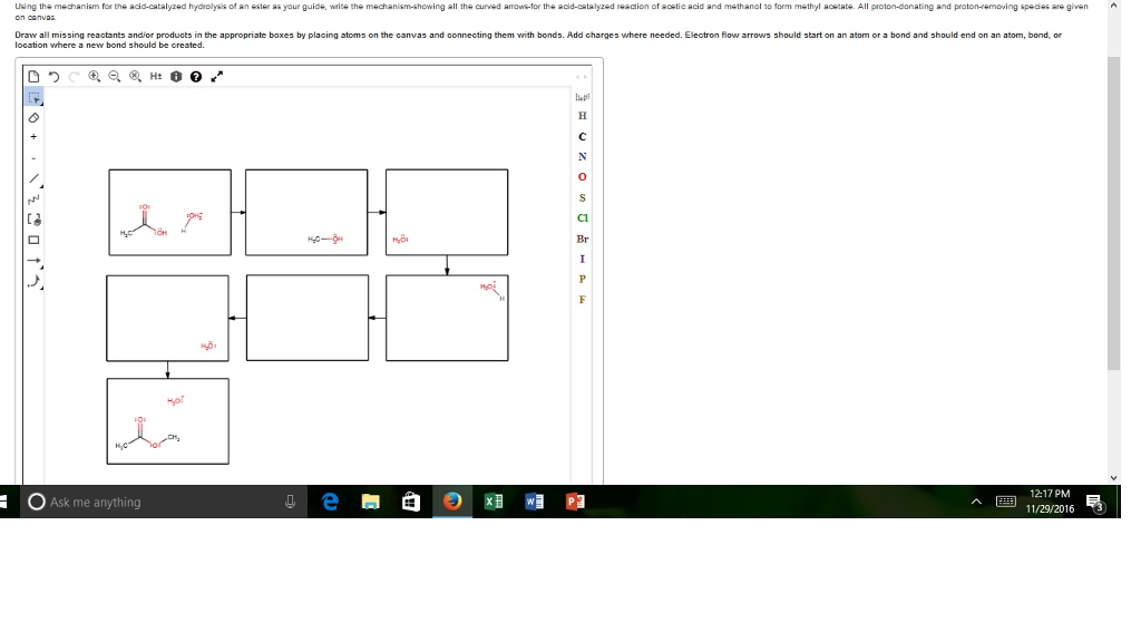 Solved Using the mechanism for the acid-catalyzed hydrolysis | Chegg.com