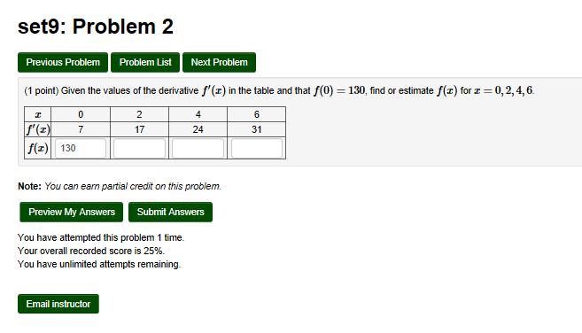 Solved set9: Problem 2 Previous Problem Problem List Next | Chegg.com