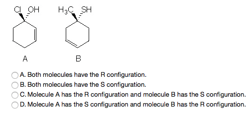 Show Me R Configuration Solved Both molecules have the R configuration. Both | Chegg.com