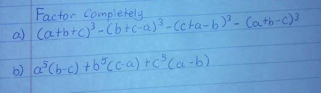 Solved Factor Completely A Co Chegg