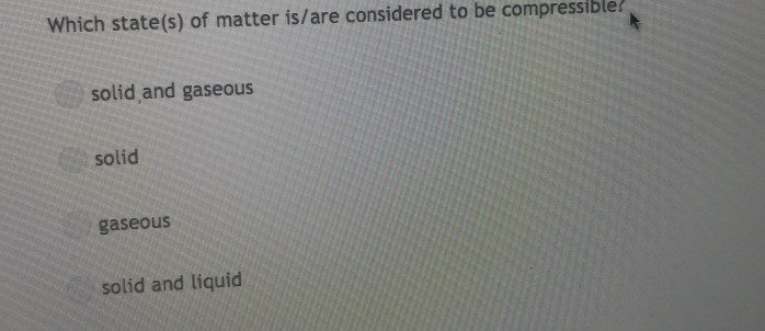 difference between solid and gaseous state of matter
