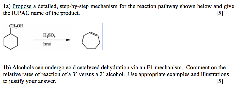 Solved Propose A Detailed, Step-by-step Mechanism For The | Chegg.com