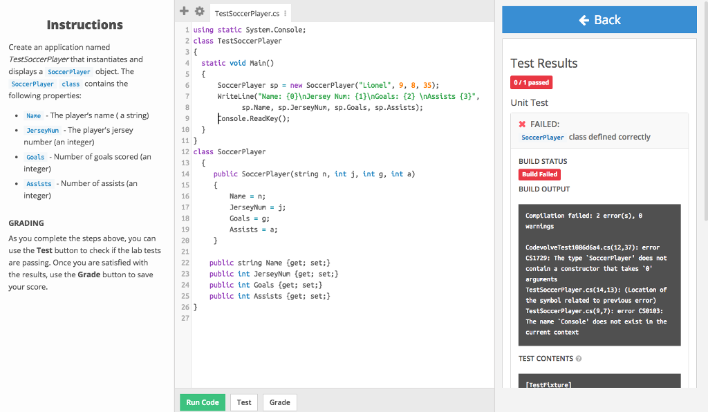 Solved C# Programming: Create an application named | Chegg.com