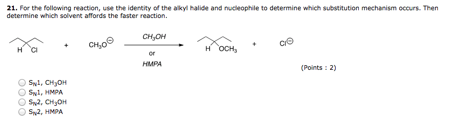 Solved For the following reaction, use the identity of the | Chegg.com