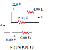 Solved For the circuit shown in Figure P18.18, calculate (a) | Chegg.com