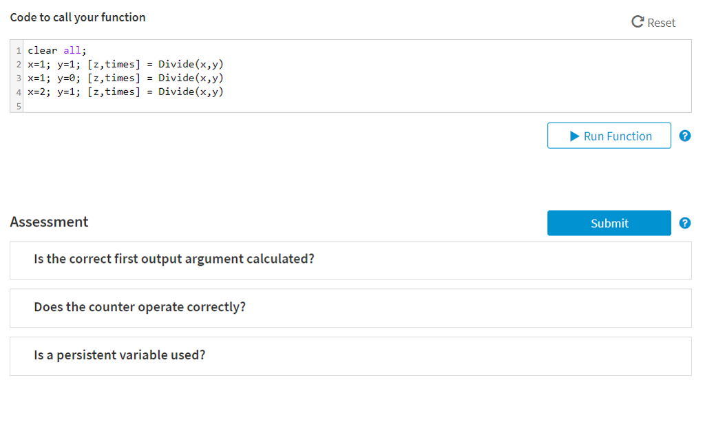 Solved How many times divide by zero? Write a function