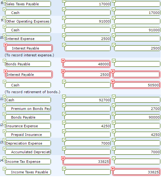 Solved Just trying to figure out where I went wrong with the | Chegg.com