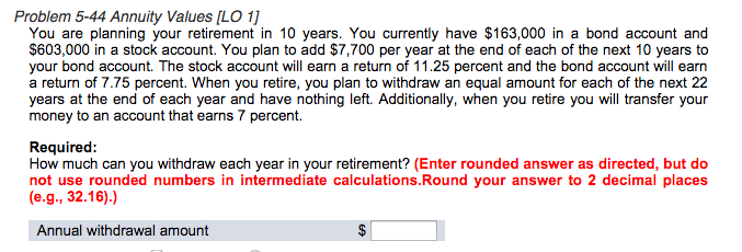 Solved You Are Planning Your Retirement In 10 Years. You