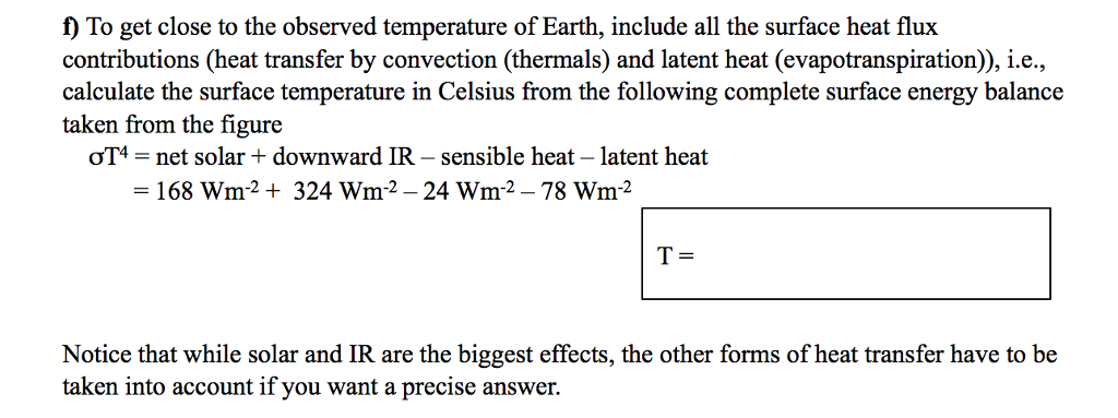 Solved Reflected Solar Incoming outgoing 235 107 Radiation | Chegg.com