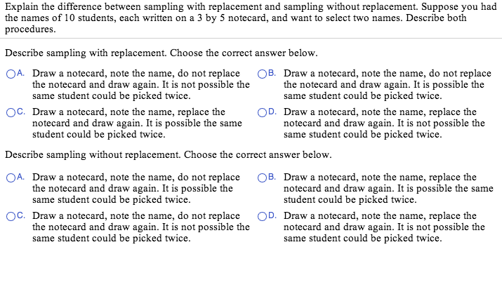 solved-explain-the-difference-between-sampling-with-chegg