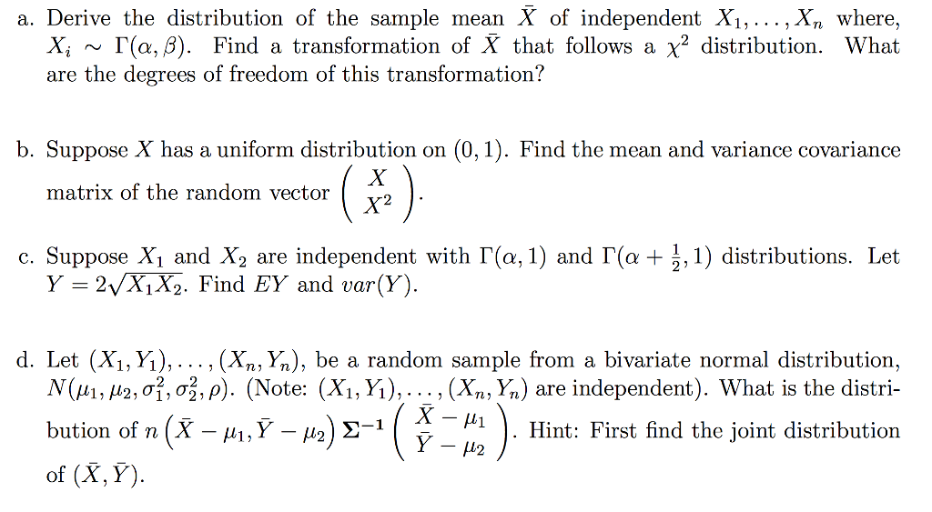 mean of sampling distribution of xbar
