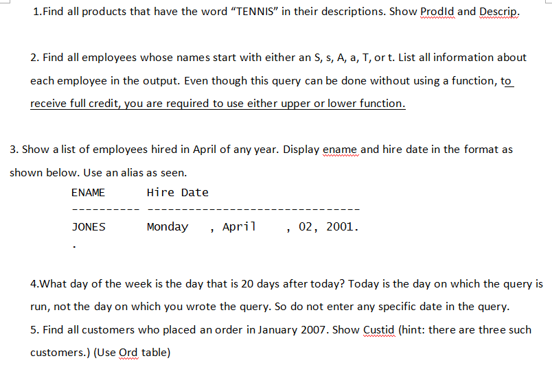Drop table dept cascade constraints; Drop table emp