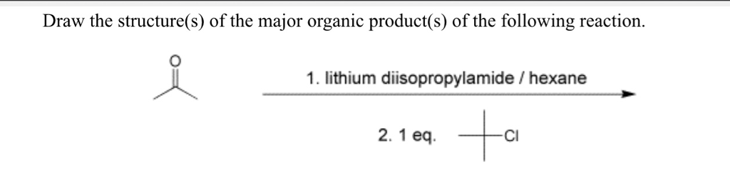 Solved Draw the structure(s) of the major organic product(s) | Chegg.com