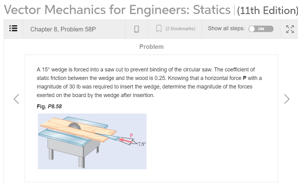 Solved please solve this problem 8.58 i want to compare | Chegg.com