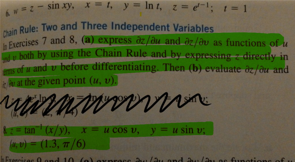 Solved W Z Sin Xy X T Y Ln T Z E t 1 T 1 Chegg Solved w z sin xy x t y ln t z e t 1 t 1 chegg