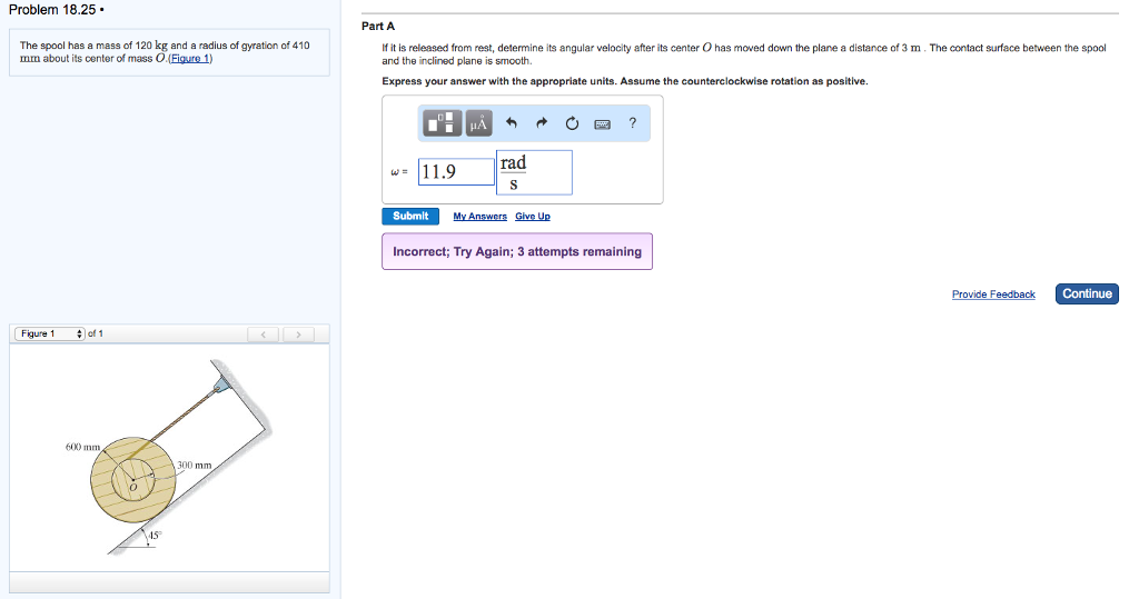 Solved The spool has a mass of 120 kg and a radius of | Chegg.com