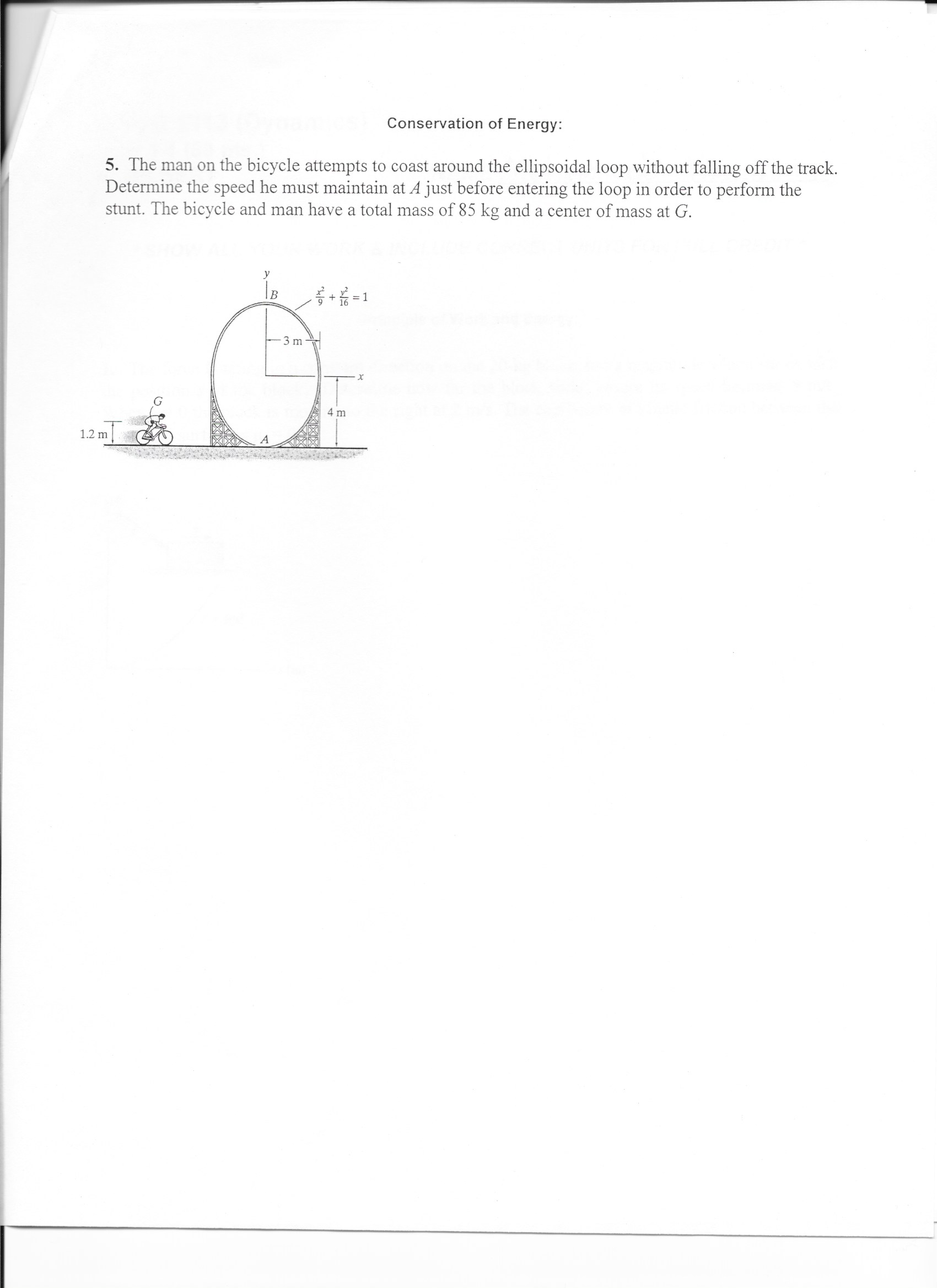 Solved Dynamics Test | Chegg.com