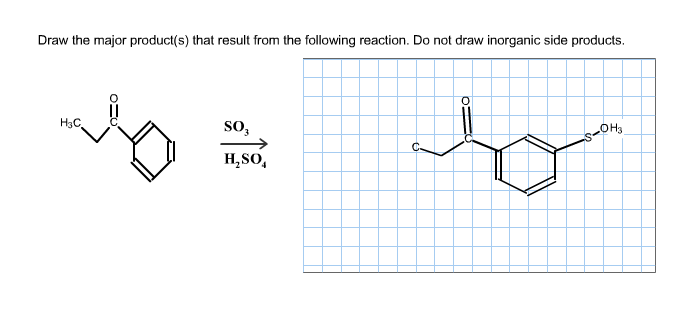 Solved Draw the major product(s) that result from the | Chegg.com