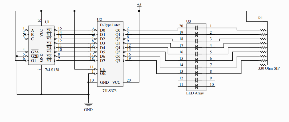 Sn74ls247n схема включения