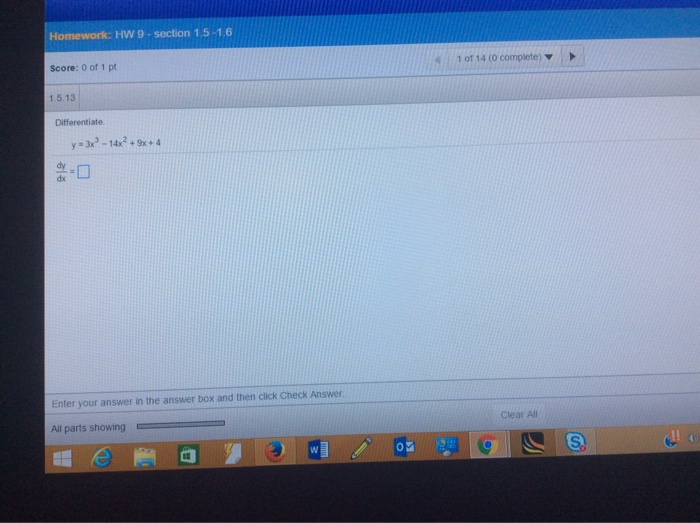solved-differentiate-y-3x-3-14x-2-9x-4-dy-dx-chegg