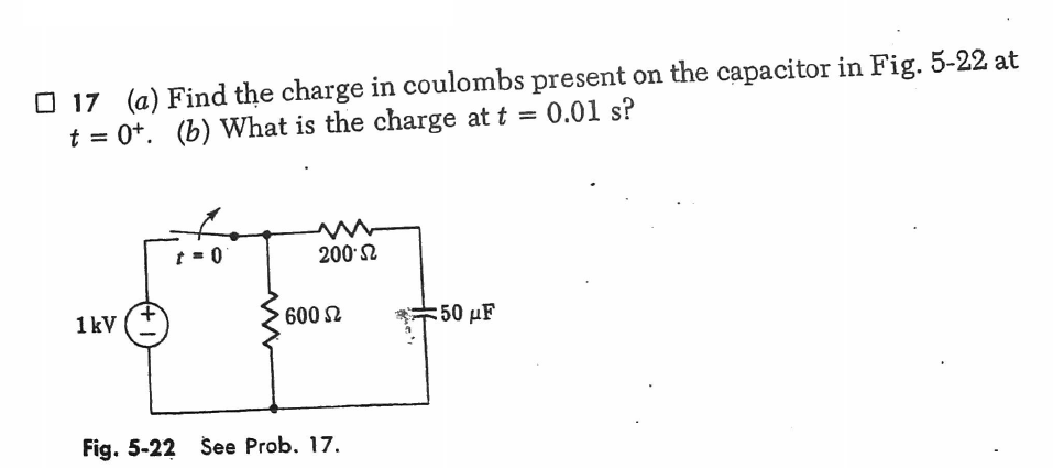 Solved A Find The Charge In Coulombs Present On The Chegg Com