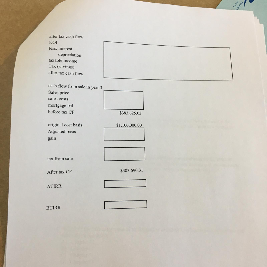 Solved the blank boxes in the spread sheet below (20pts) | Chegg.com