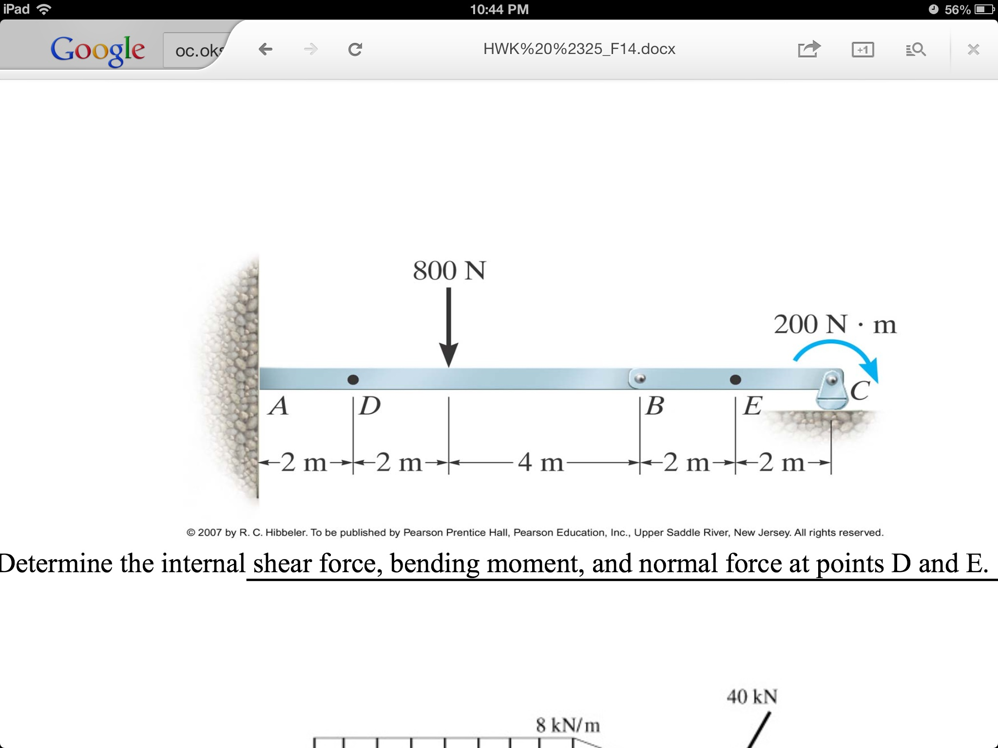 Statics | Chegg.com