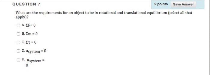 Solved QUESTION 7 2 points Save Answer What are the | Chegg.com