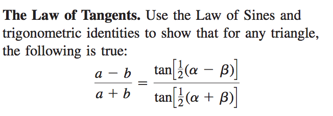 solved-the-law-of-tangents-use-the-law-of-sines-and-chegg