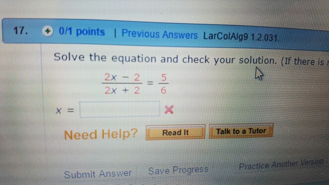 solved-solve-the-equation-and-check-your-solution-if-there-chegg