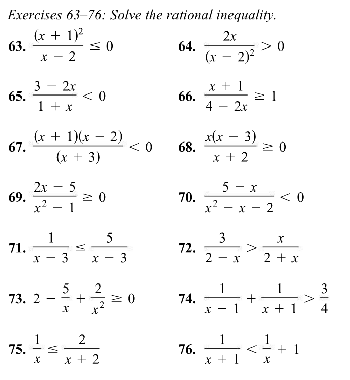 Solved Solve the rational inequality. (x + 1)^2/x - 2 | Chegg.com