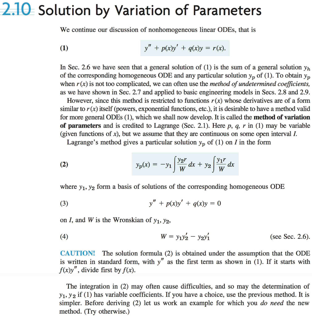 Solved Derive The Result 2 Of Particular Solution Chegg Solved Derive The Result 2 Of Particular Solution Chegg