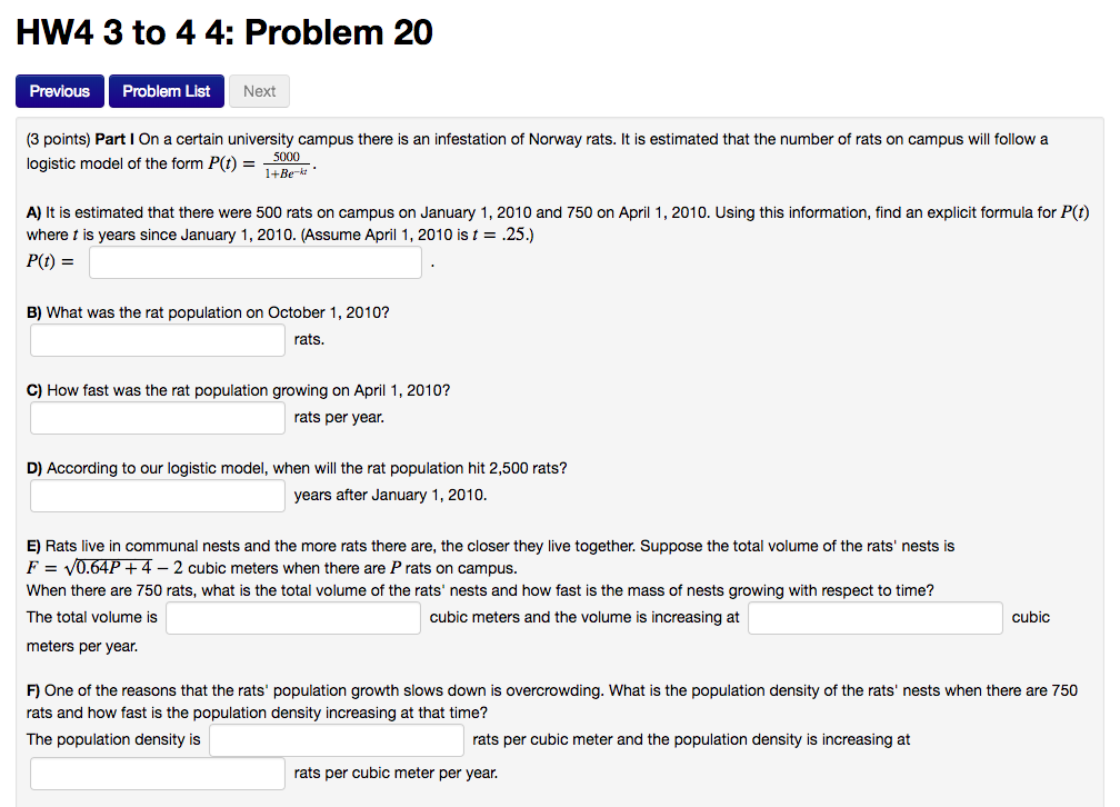 Solved HW4 3 to 4 4: Problem 20 Previous Problem List Next 3 | Chegg.com