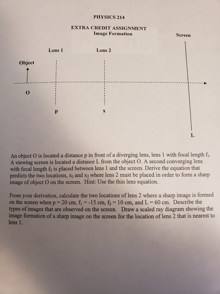 physics extra credit assignment