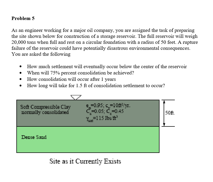 Solved Problem 5 As An Engineer Working For A Major Oil | Chegg.com