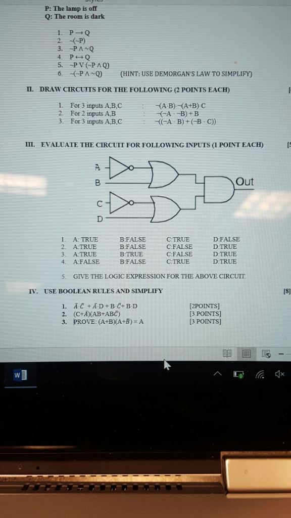 Solved Draw Circuits For The Following For 3 Inputs A, B, | Chegg.com