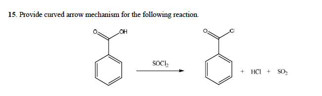 Solved Provide curved arrow mechanism for the following | Chegg.com