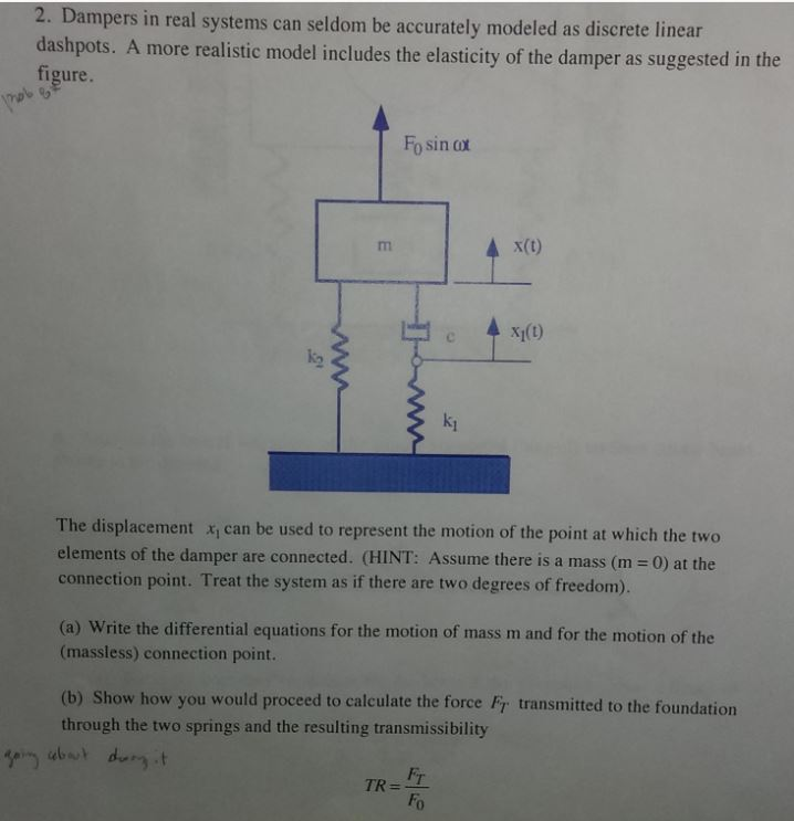 solved-2-dampers-in-real-systems-can-seldom-be-accurately-chegg