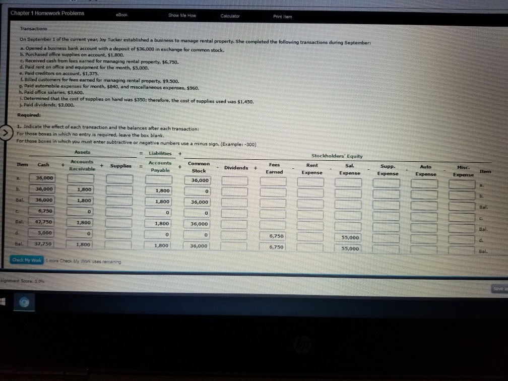 Solved Chapter 1 Homework Problems Show Me How Print Itemm | Chegg.com