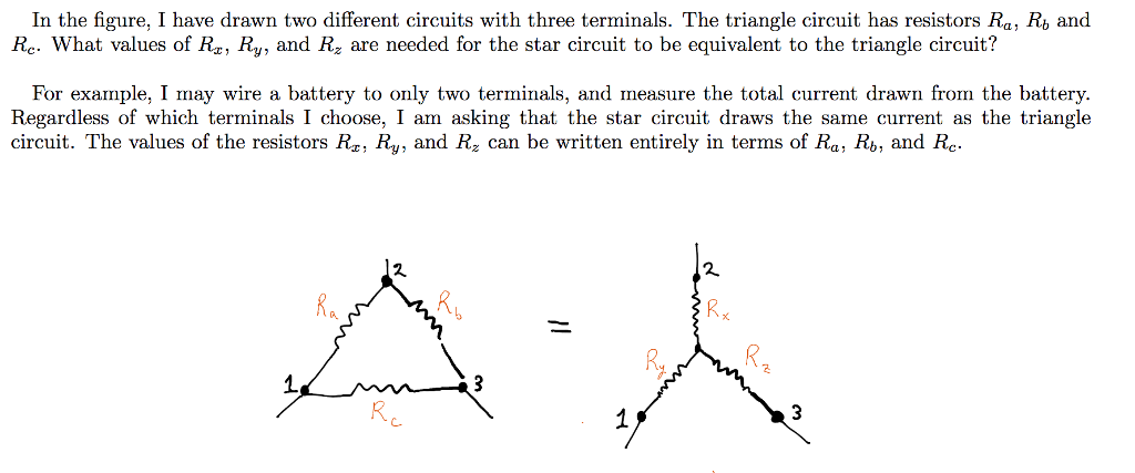 Solved In the figure, I have drawn two different circuits | Chegg.com