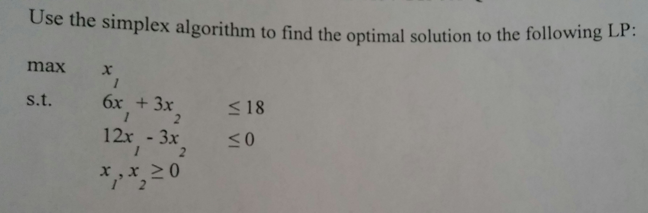 Solved use the simplex algorithm to find the optimal chegg