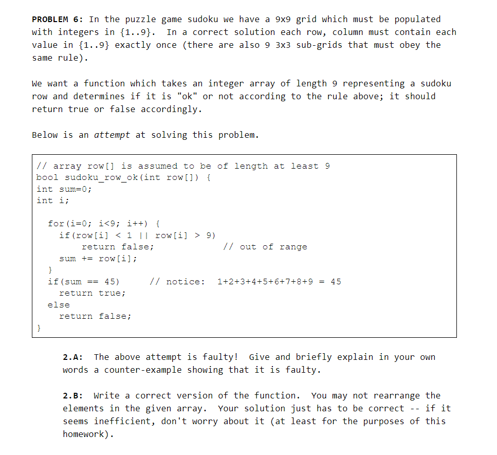 Solved PROBLEM 1: The function has_dups to the right | Chegg.com