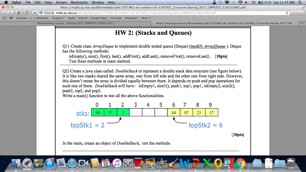 Java Array Queue