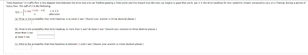 solved-time-headway-in-affic-flow-is-he-e-apseu-time-between-chegg