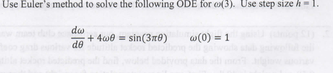 Solved Please solve using matlab and show your work so I can | Chegg.com